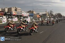 رژه موتوری نیروهای مسلح همزمان با ۳۱ شهریورماه در قم