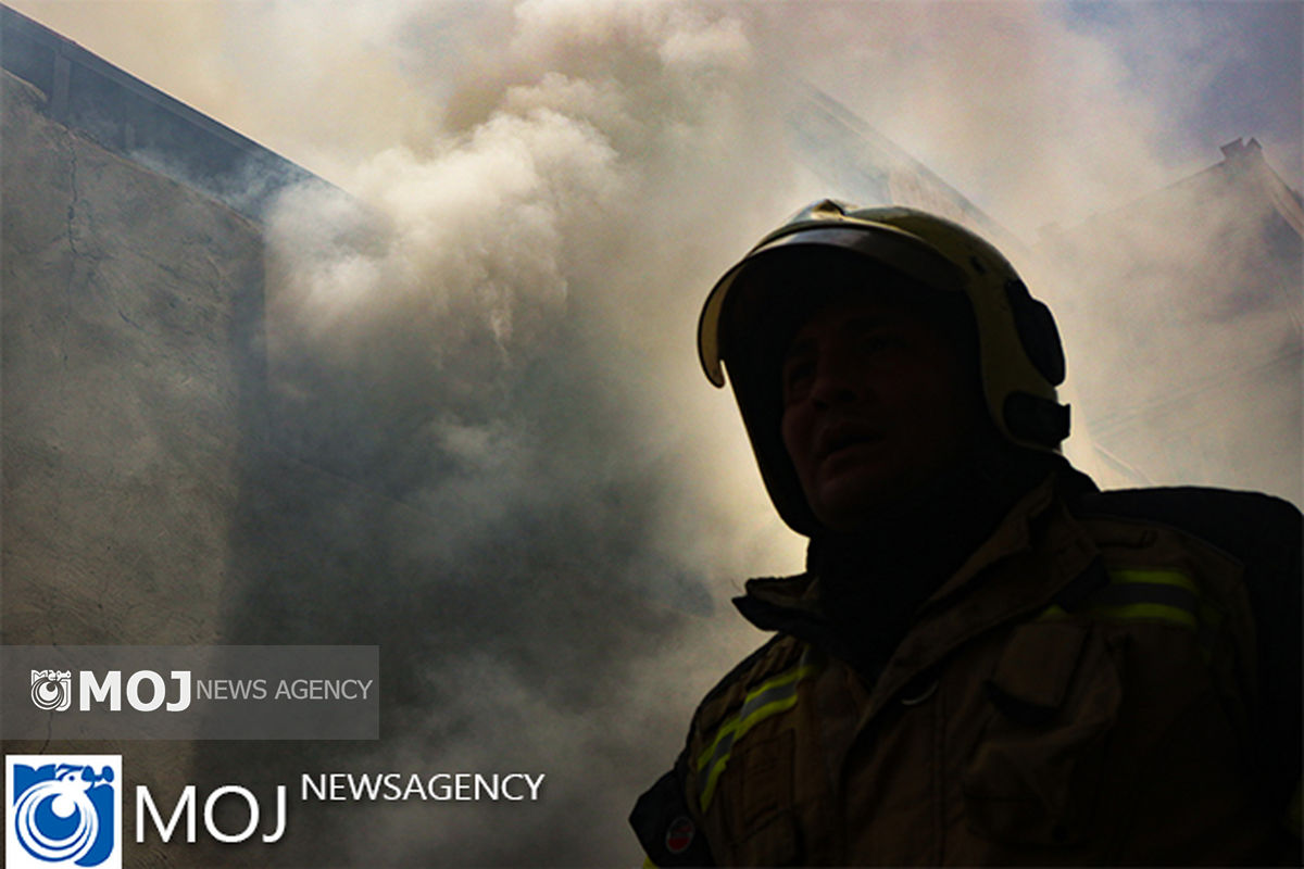 آتش سوزی در میدان رازی