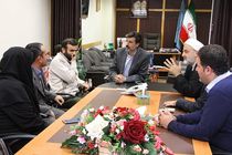 دیدار مدیرکل میراث فرهنگی گیلان با همکاران روشندل