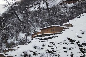 سفید پوش شدن کوهستان های گیلان در پائیز