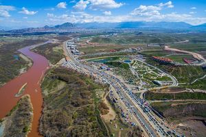 ارس میزبان بیش از ۲.۵ میلیون نفر مسافر نوروزی شد