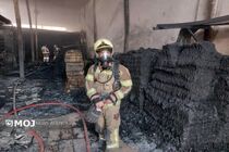 آتش‌سوزی خیابان سعدی جنوبی بدون تلفات جانی مهار شد