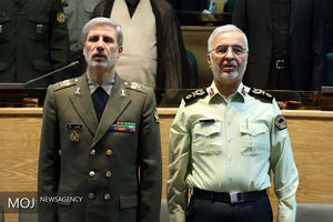 مراسم معارفه سردار سرتیپ پاسدار قاسم تقی‌زاده جانشین وزیر دفاع