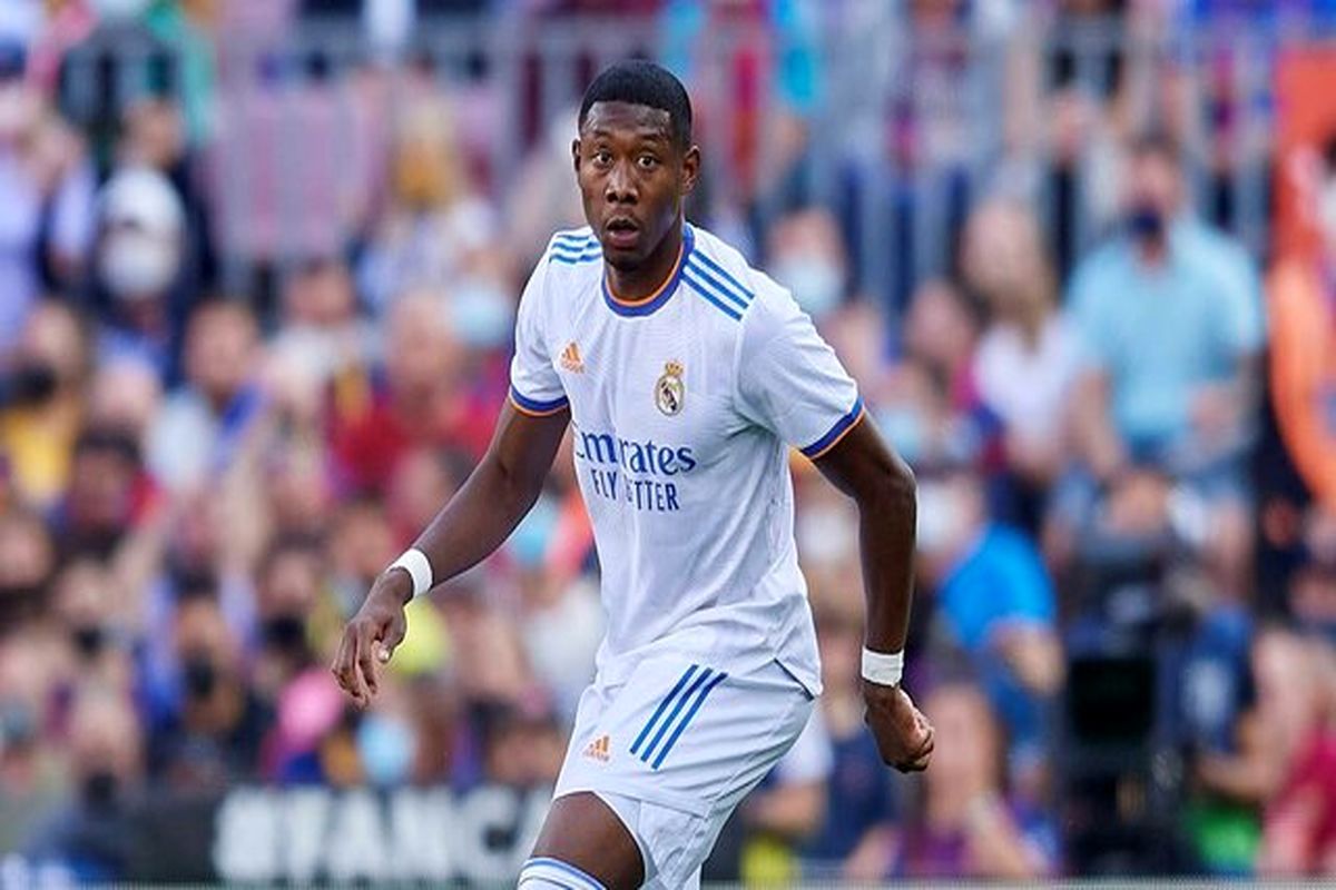 داوید آلابا مدافع رئال مادرید