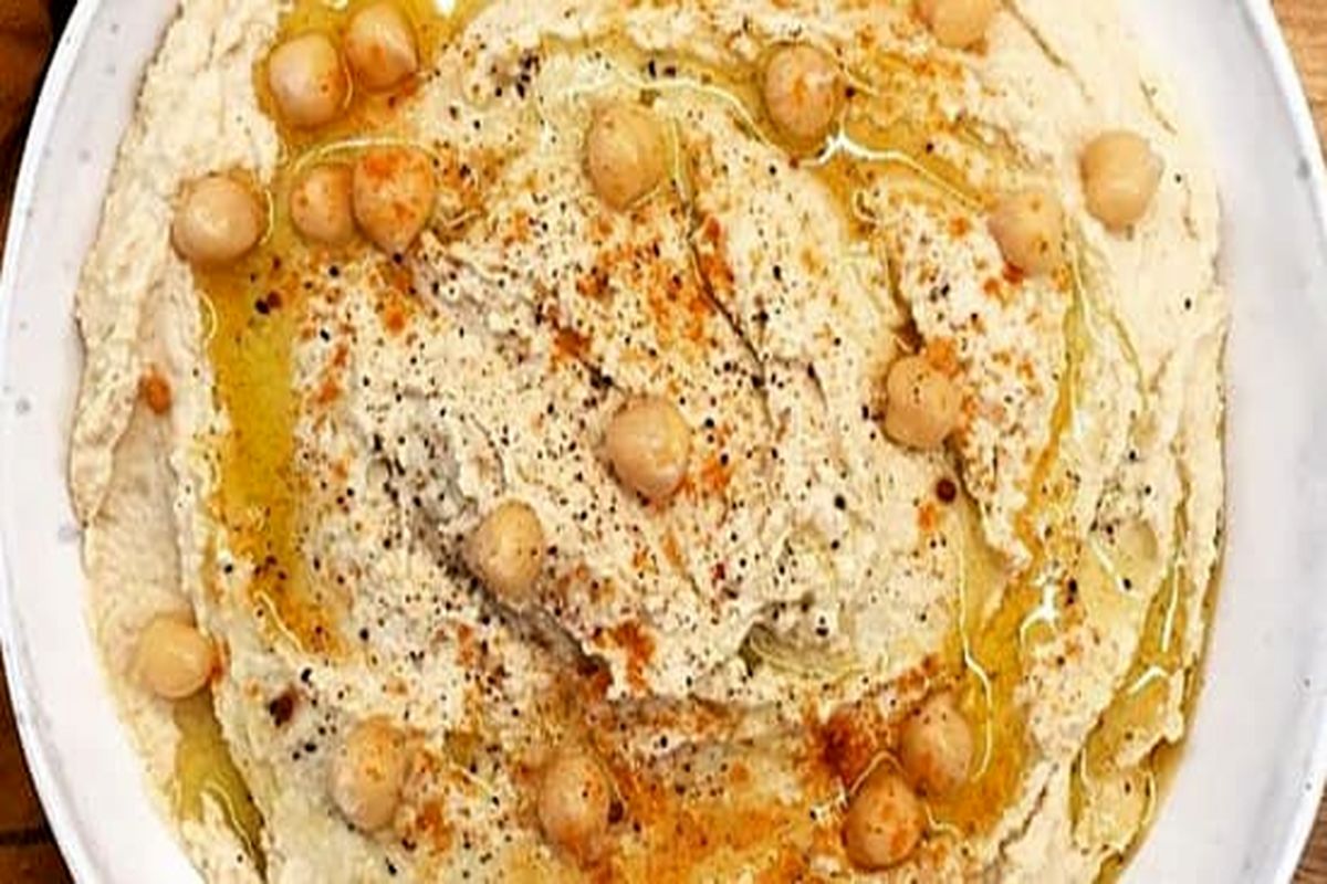 غذای لبنانی حمص2