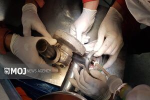 گیر کردن دست کودک ۲ ساله در چرخ‌گوشت خانگی/ انتقال هوایی به تهران+ تصویر