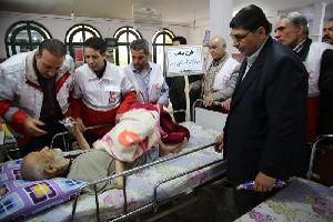 طرح نیابت در آستانه روز مادر در آسایشگاه سالمندان اجرا شد