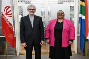 سفیر ایران در پرتوریا با رئیس مجلس ملی آفریقای جنوبی دیدار کرد