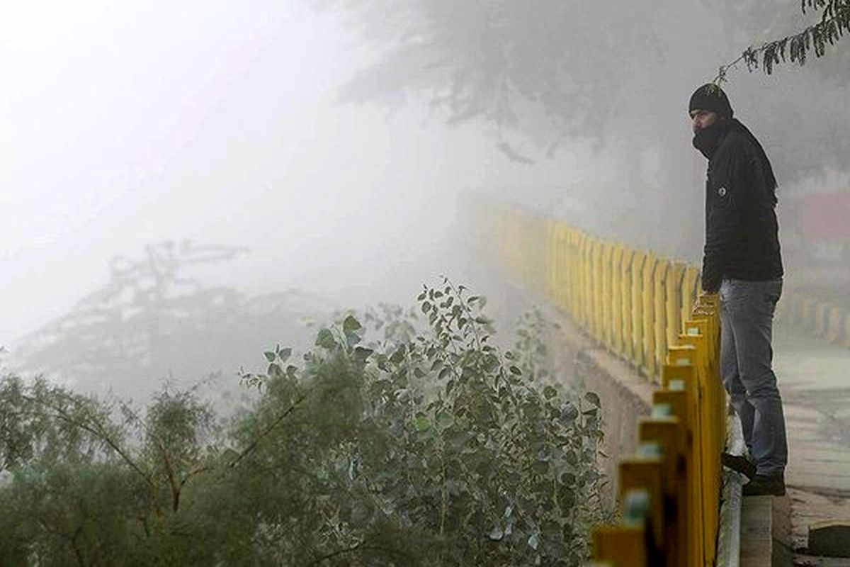 مه گرفتگی در خوزستان 