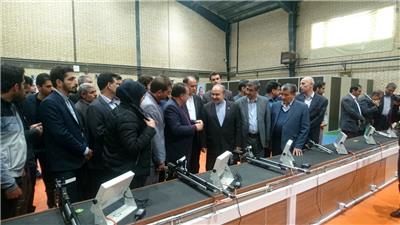 بازدید وزیر ورزش و جوانان از سالن تیر اندازی شهید شمسی پور و ورزشگاه شهید مفتح همدان
