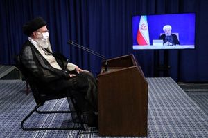 جلسه هیات دولت از طریق ارتباط تصویری با رهبر انقلاب در حال برگزاری است