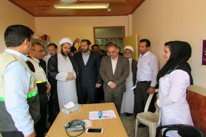 آغاز بکار بیمارستان صحرایی دربخش لوندیل  آستارا