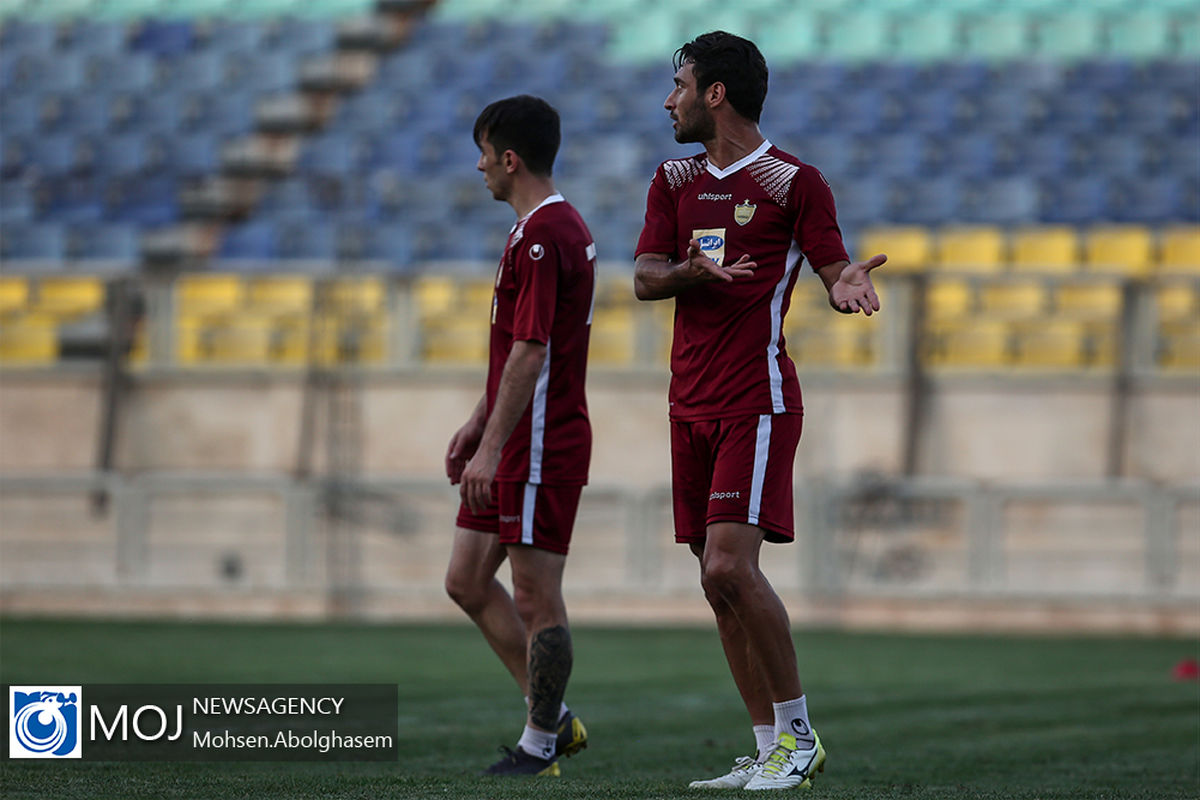 تمرین تیم فوتبال پرسپولیس- ۱۳ مرداد ۱۳۹۸