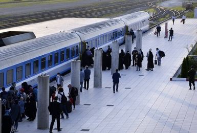 جابجایی ۳۴۵ هزار زائر اربعین از طریق شبکه ریلی کشور