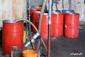 پلمپ کارگاه تولید روغن صنعتی تقلبی در قزوین