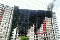 جزئیات آتش‌سوزی برج‌های اقامتی طاووس در انزلی