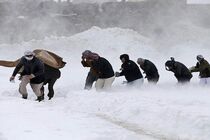 نجات هزار و ‌۶۰۰ تبعه افغانستانی گرفتار در سرما توسط مرزبانی خراسان‌رضوی 