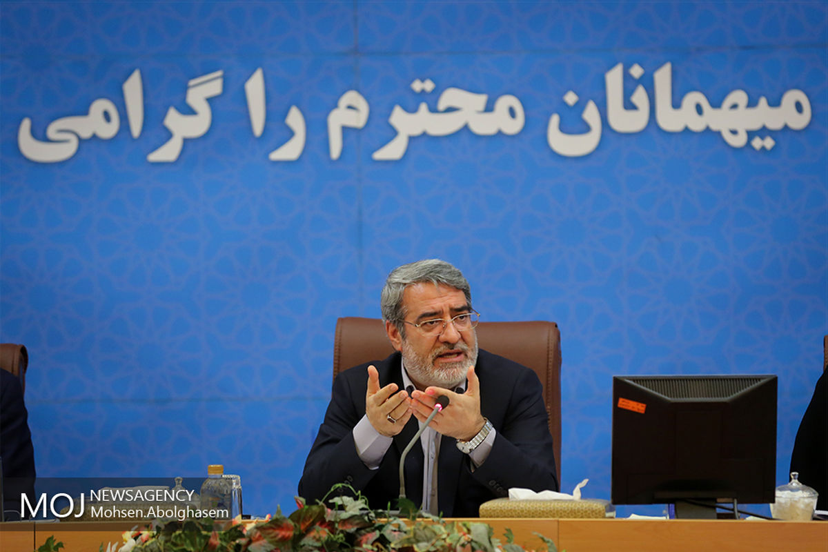 عبدالرضا رحمانی فضلی وزیر کشور