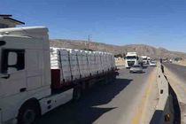 افزایش ۲۵ درصدی ترانزیت کالا از پایانه مرزی شهید سلیمانی (مرز مهران) در استان ایلام در نیمه نخست امسال