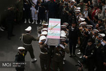 پیکرهای پاک دو شهید گمنام در اندیمشک به خاک سپرده شد