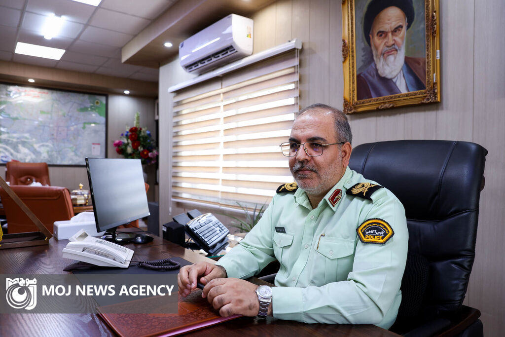 سرهنگ ولیپور گودرزی/ رییس پلیس آگاهی تهران