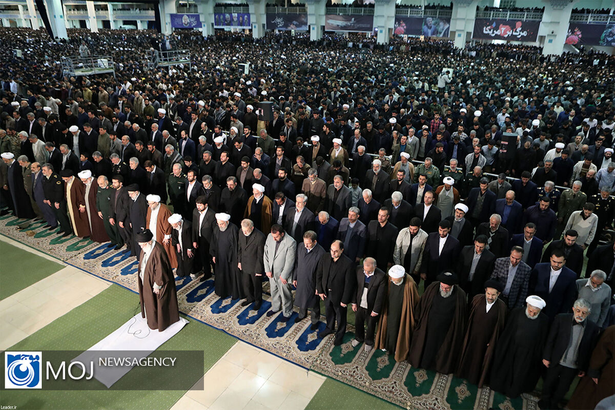 نماز جمعه تهران به امامت مقام معظم رهبری