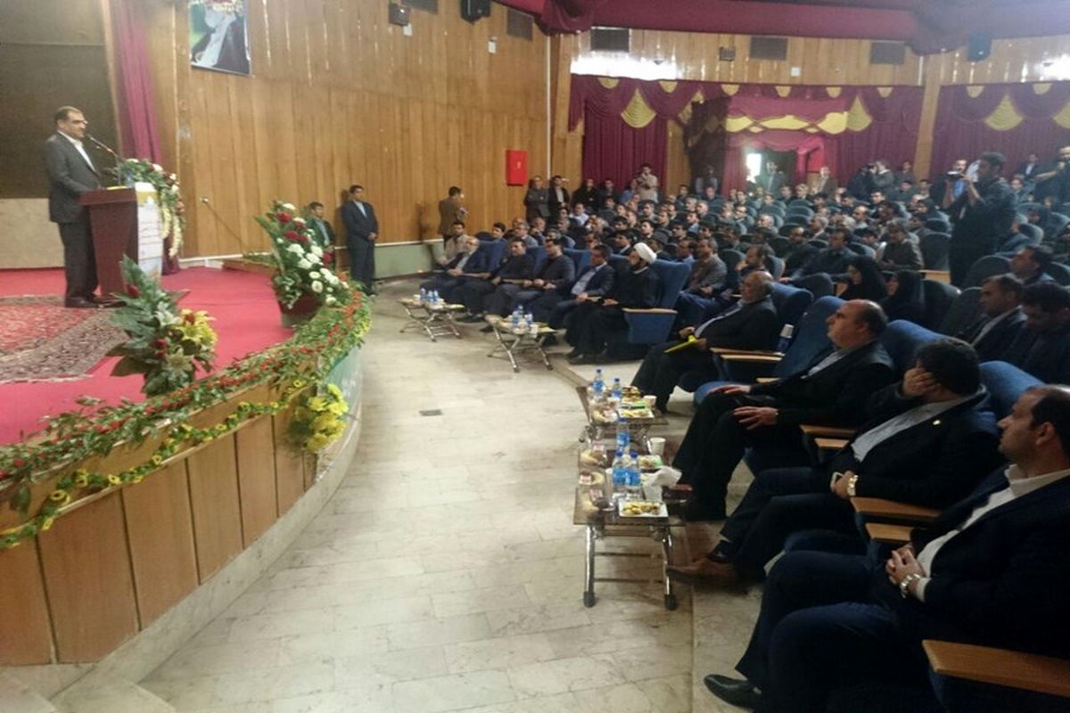 افتتاح بیمارستان معاون صحنه