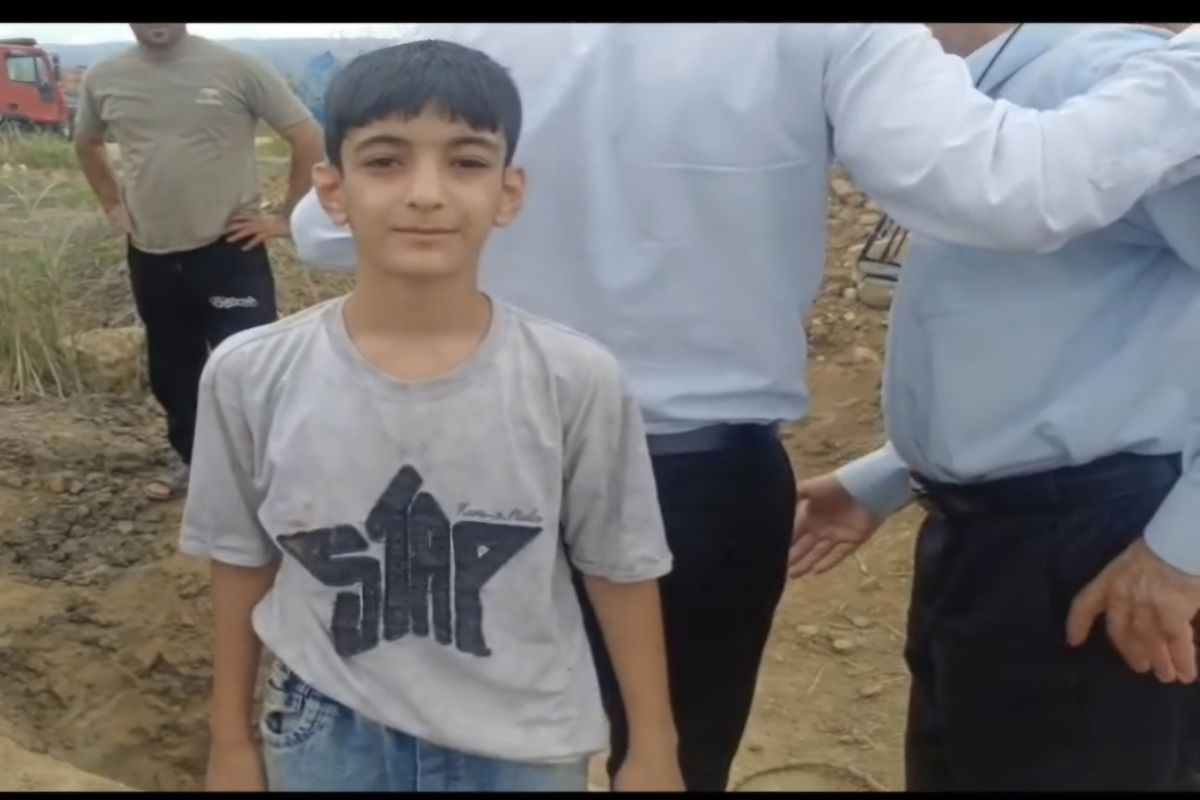 حیدر فلاح نوجوان قهرمان بهشهر 