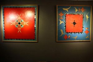 نمایش «ازدواج رنگ‌ها» در یک نگارخانه