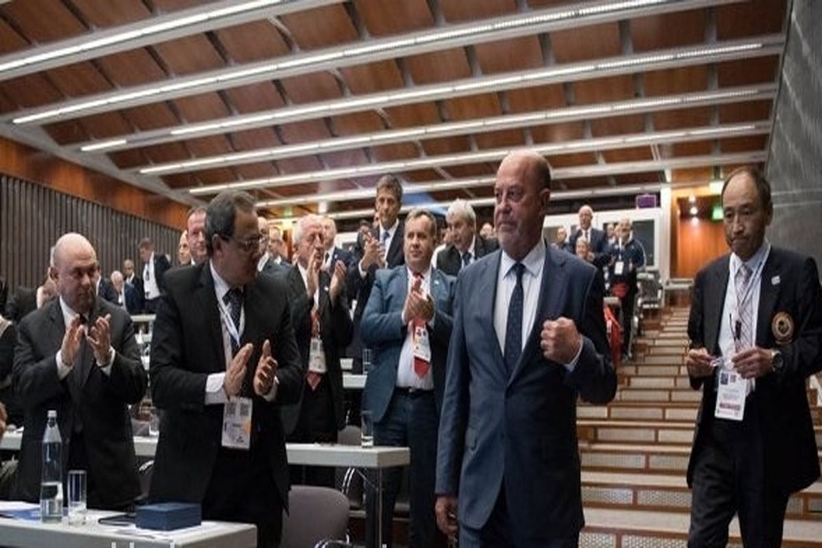 آنتونیو اسپینوز رئیس فدراسیون جهانی کاراته