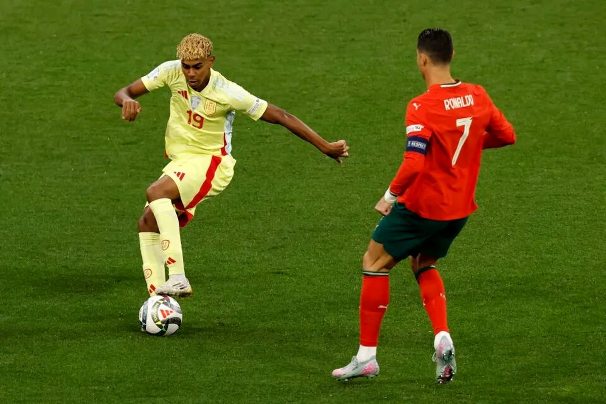 یامال و رونالدو