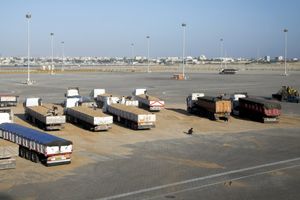 ارسال ۱۰۰ هزار تُن گندم از هرمزگان به استان‌های مختلف کشور