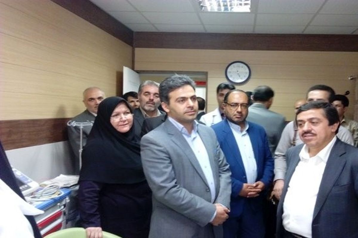 معاون وزیر بهداشت در علی‌آبادکتول 