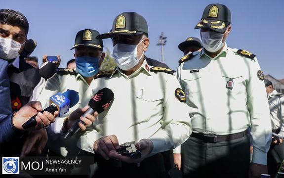 نمایشگاه کشفیات ششمین طرح ظفر پلیس تهران