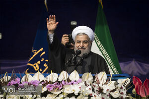 سخنرانی رییس جمهور در یوم الله ۲۲ بهمن 