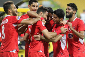 برتری پرسپولیس مقابل الاهلی در نیمه نخست