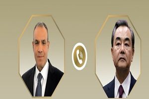 وزیران خارجه چین و مصر رایزنی کردند