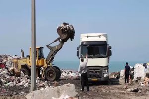 عملیات انتقال کامل زباله از سواحل محمود آباد آغاز شد