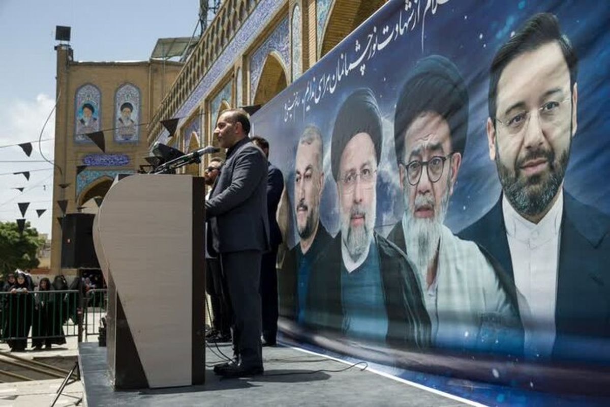 مراسم عزاداری رئیس جمهور در کرمانشاه