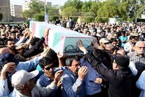 پیکر شهید مدافع وطن در ساری تشییع شد