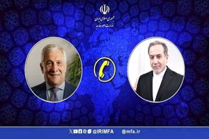 گفتگوی تلفنی وزیر امور خارجه با وزیر امور خارجه ایتالیا