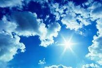 آسمان هرمزگان صاف تا قسمتی ابری