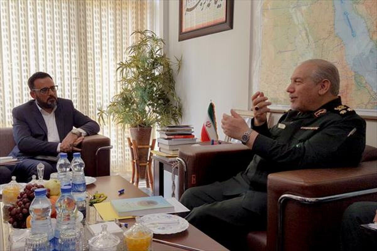 دیدار سرلشکر صفوی با سخنگوی نُجَباء