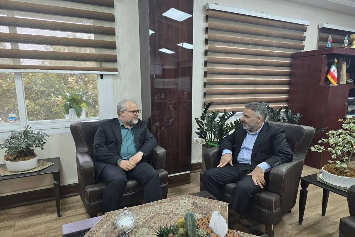 دیدار  مدیرکل صداوسیمای‌مازندران با مدیرکل راه و شهرسازی 