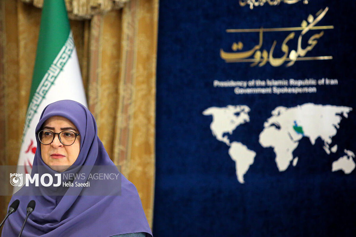 فاطمه مهاجرانی + سخنگوی دولت
