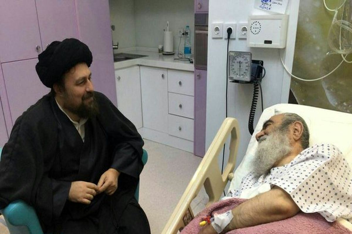 عیادت سیدحسن خمینی