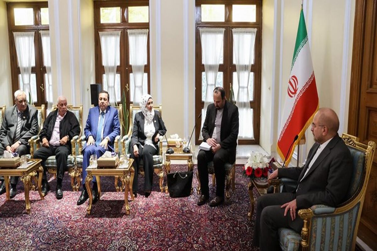 قالیباف و هیأت پارلمانی سوریه
