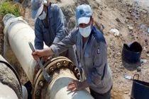 بازگشتن خط لوله در اسکله نفتی شهید رجایی بندرعباس به خط مدار انتقال