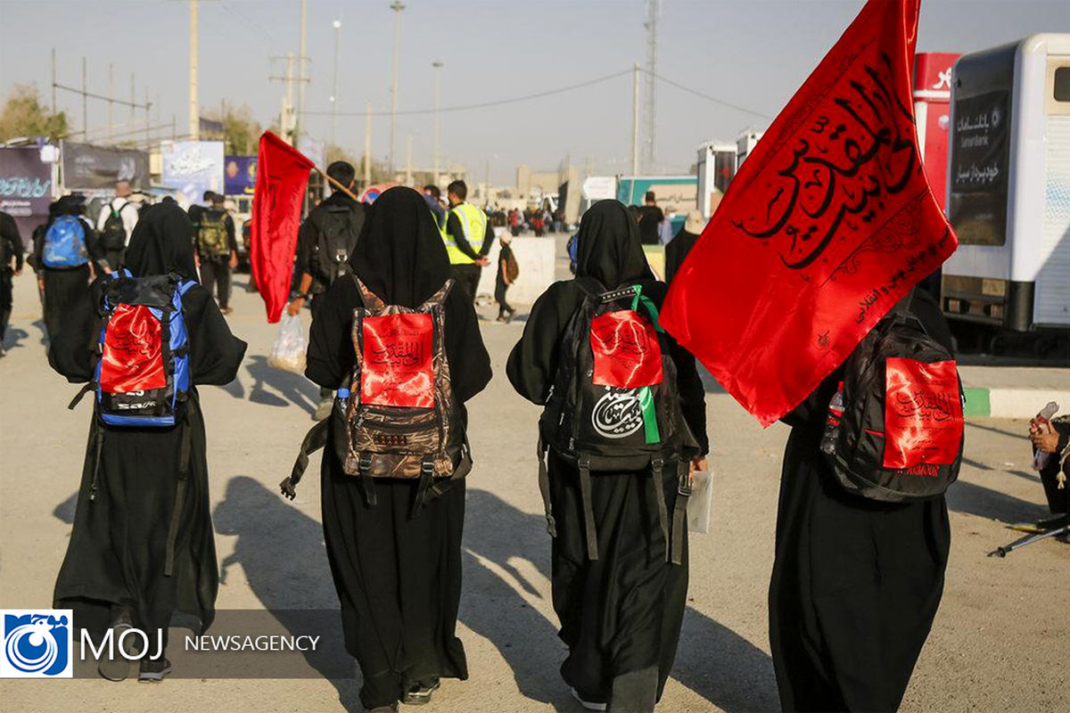 خدمات رسانی کارکنان شهرداری تهران به زائران اربعین حسینی