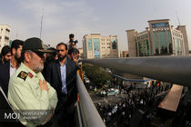 مراسم تشییع پیکر 54 شهید دفاع مقدس نیروی انتظامی (2)